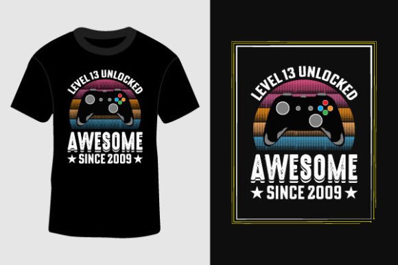 Gaming Boy Video Games T-Shirt Design Review