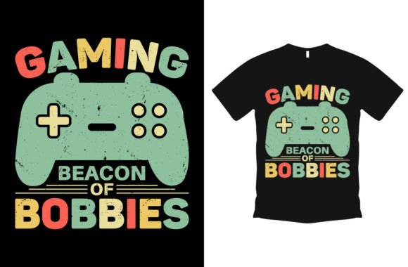 Gaming Graphic T-Shirt Design for Bold Graphics