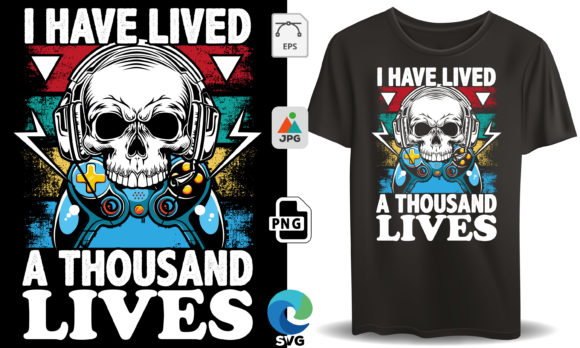 Gaming Graphics for T-Shirt Designs