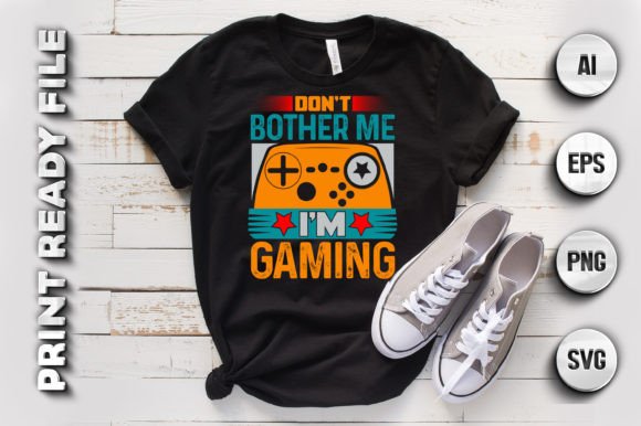 Gaming Graphics for T-Shirt Designs