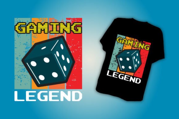 Gaming Legend T-Shirt Vector Graphics Review