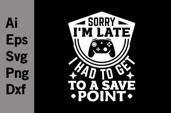 Gaming SVG for T-Shirt Designs and Graphics