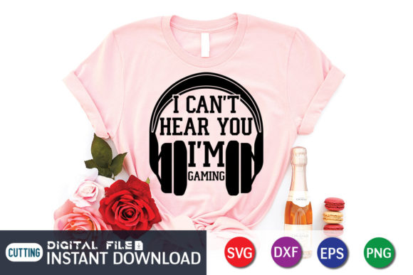 Gaming SVG Graphics for T-Shirt Designs