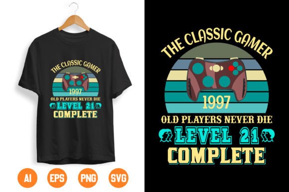 Gaming T-Shirt Design 09: Graphics for Modern T-Shirt Designs