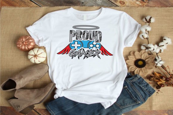 Gaming T-shirt Graphics & Print Templates