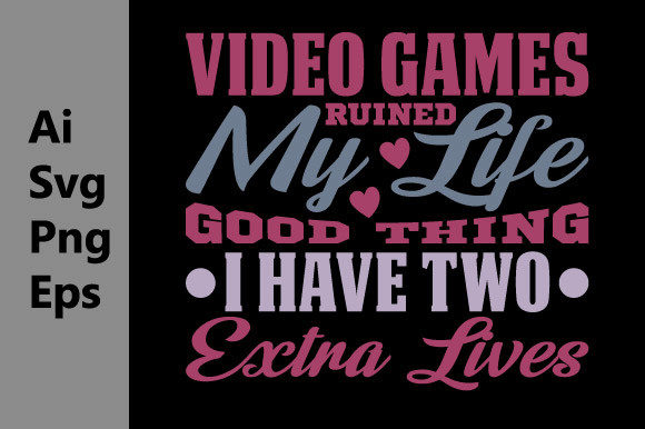 Gaming Tee Graphics for T-Shirt Designs
